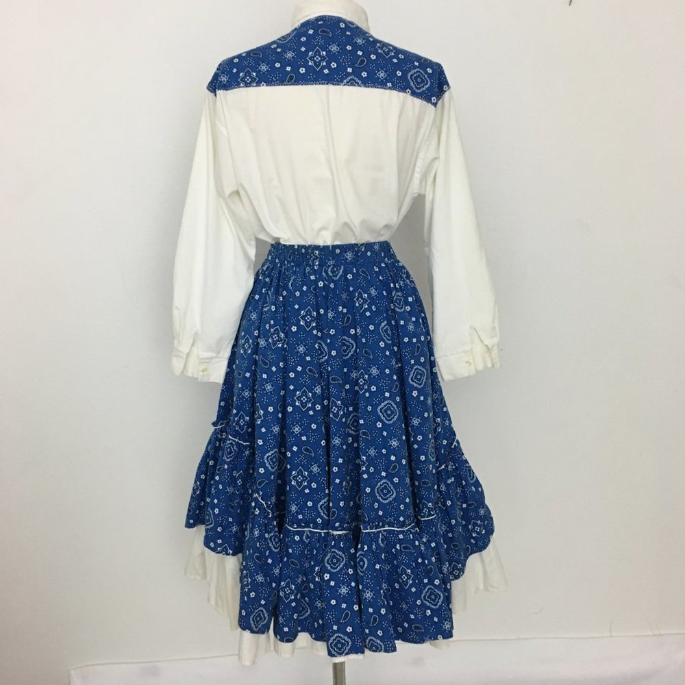 X SOLD X Square Dance Costume Skirt Rockabilly L - Picture 4 of 8